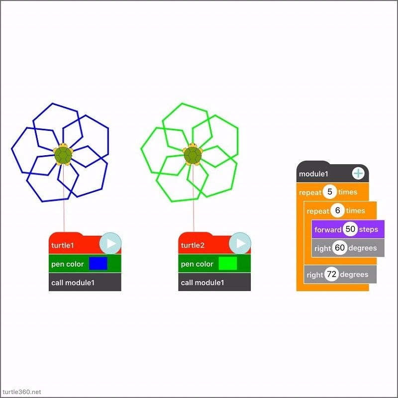 Hexagons with module